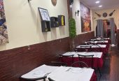 Restaurante equipado e a funcionar