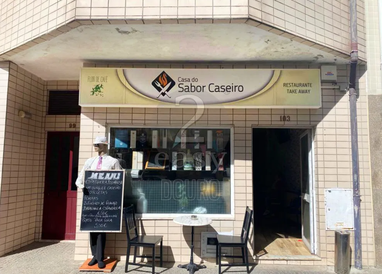 Restaurante para trespasse na rua João de Deus 103