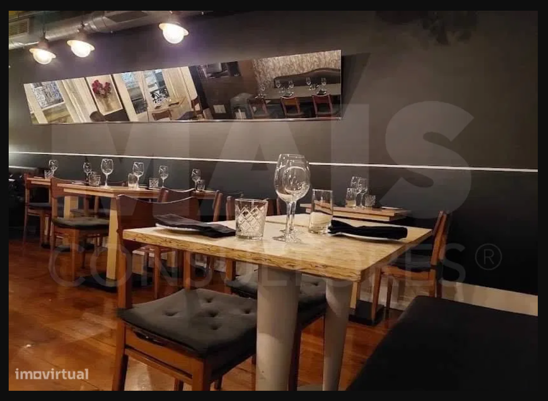 Restaurante no centro do Porto