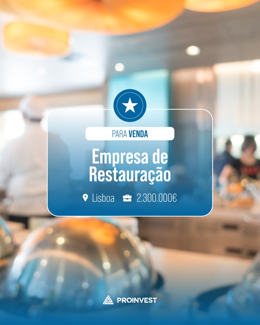 Empresa de Restauração para venda